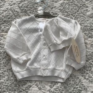 9 month sweater and matching hat